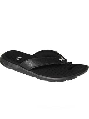 Under Armour Ignite Pro Sandal - Black / White - Size: 12